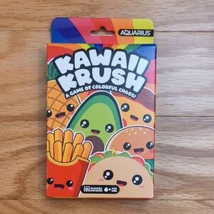 Aquarius, Kawaii Krush Card Game Ages 6+ NWT- Open box